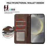 Estuche Carcasa Elegante Y De Negocios For Samsung Con Tarjetero