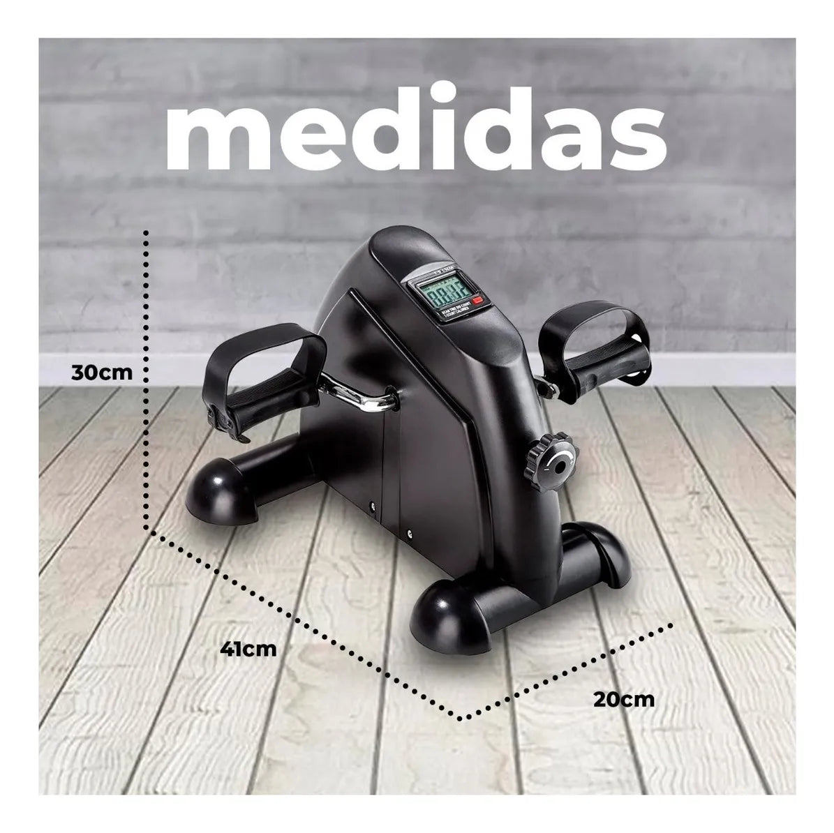 Pedalera Con Monitor Lcd Home Fitness Pro