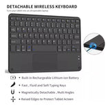 Carcasa Funda Con Teclado Touchpad Para iPad 10ma Gen 10.9