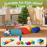 TOLEAD Set de Escalada de Espuma para Niños Pequeños – Climb & Crawl Indoor