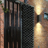 Aplique Lampara Muro Led Luz Doble Dicroico Exterior