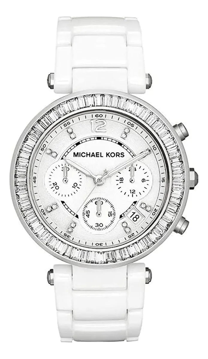 Reloj Michael Kors Parker Mk5848 De Acero Inox. para mujer