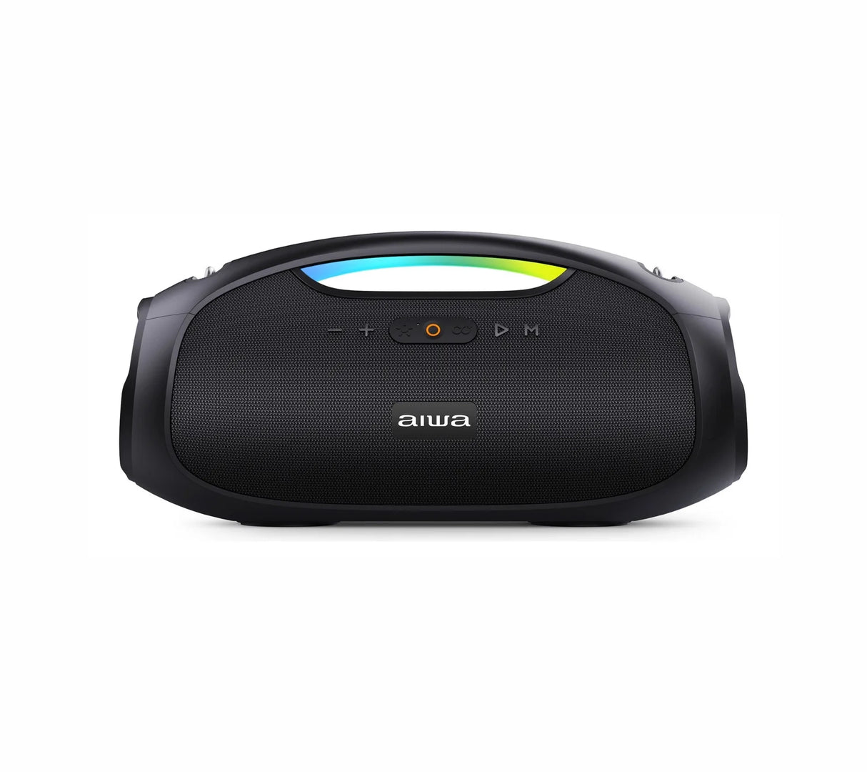 Parlante Portatil Bluetooth Aiwa Ipx6 Con Tws 60w Aw-s244bt Color Negro