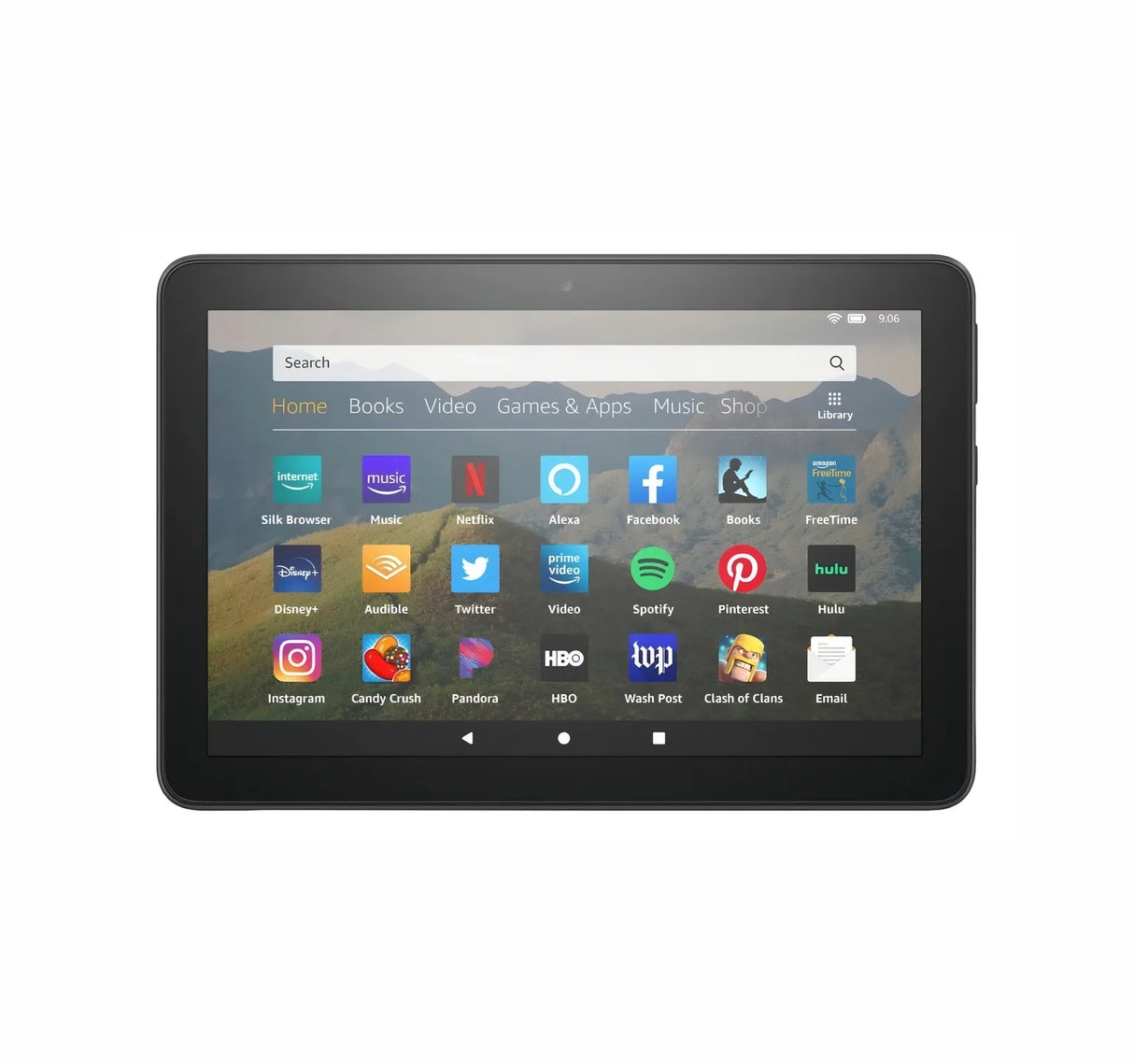 Tablet 2020 KFONWI 8" 32GB color black 2GB de memoria RAM