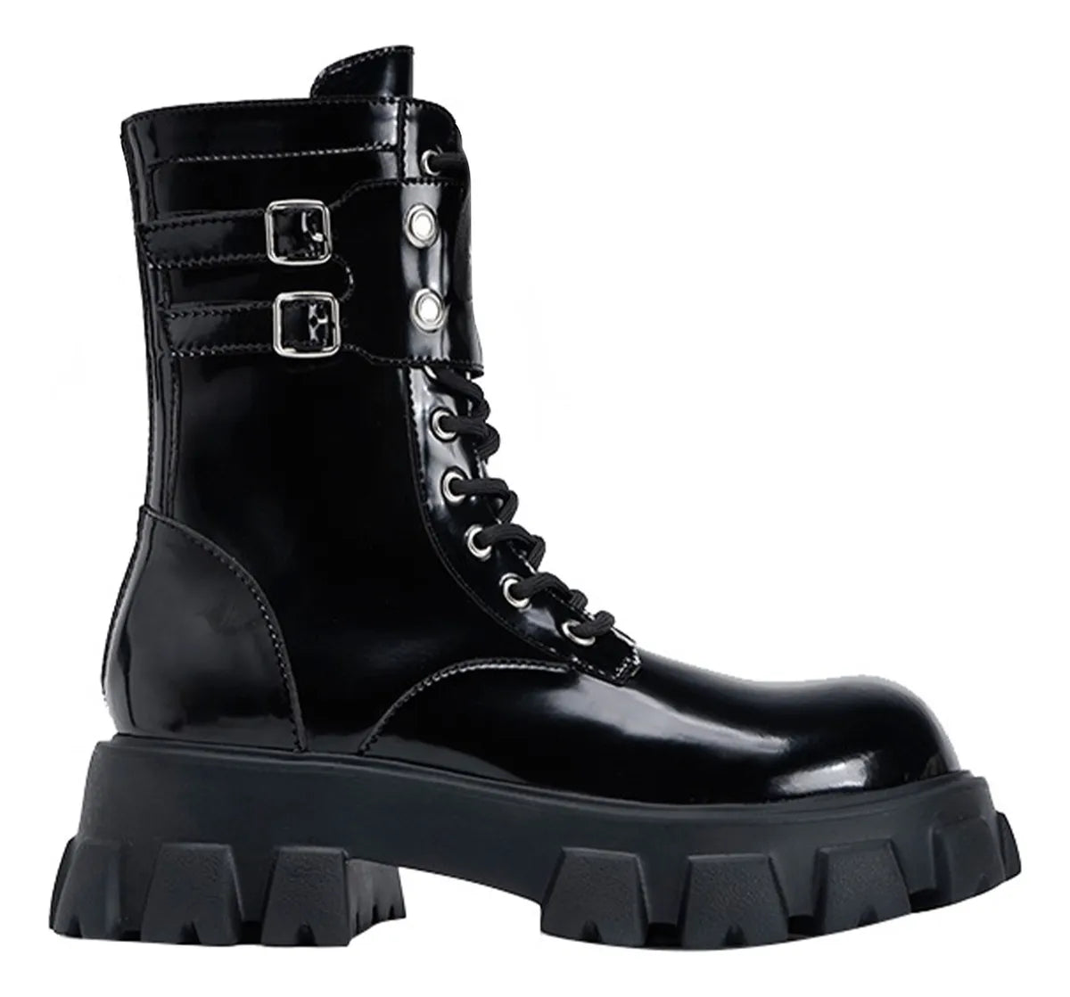 Botas Impermeables De Plataforma Con Cremallera Para Mujer