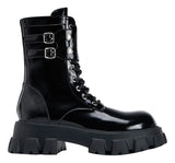 Botas Impermeables De Plataforma Con Cremallera Para Mujer