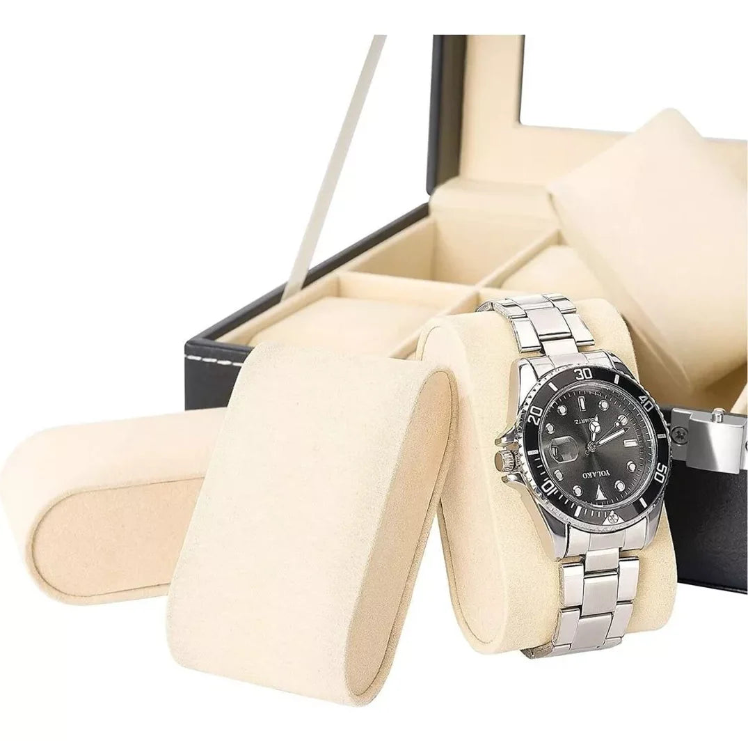 Caja Organizador Relojes Set Relojeria Estuche Para Relojes