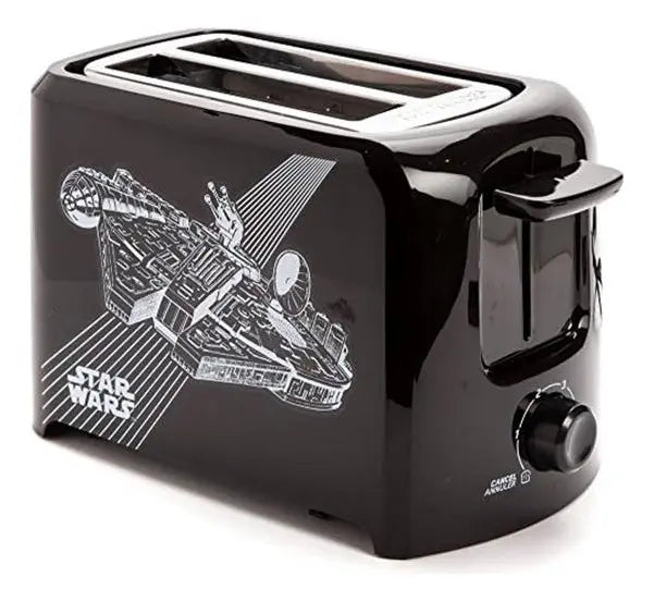 Tostadora De 2 Rebanadas Star Wars Lsw-21cn, Negra 120V