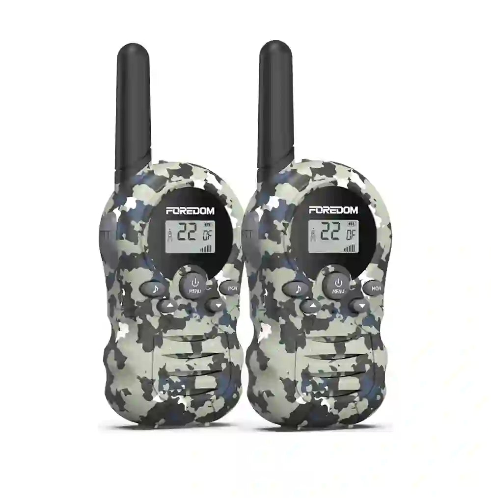 Pack 2 Walkie Talkies Foredom Para Niños Alcance Largo