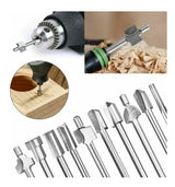 10 Fresas Caladoras Madera Aluminio Pvc Multipro Tipo Dremel