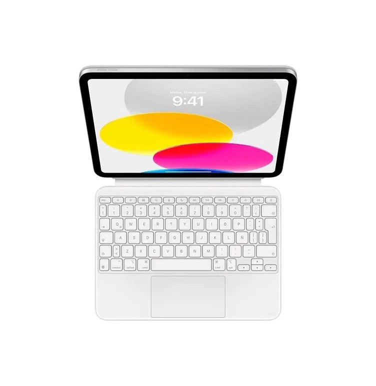 Apple Magic Keyboard Folio Ipad 10gen Esp A2695 Mqdp3la/a Blanco