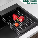 Fregadero De Cocina 75x45cm Acero Inoxidable Lavavajillas