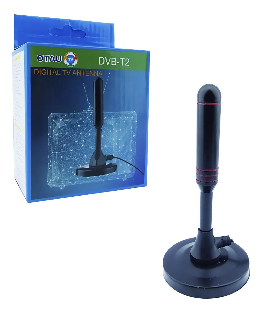 Antena TV Digital Terrestre Interior HD 4K USB Amplificada Aspor