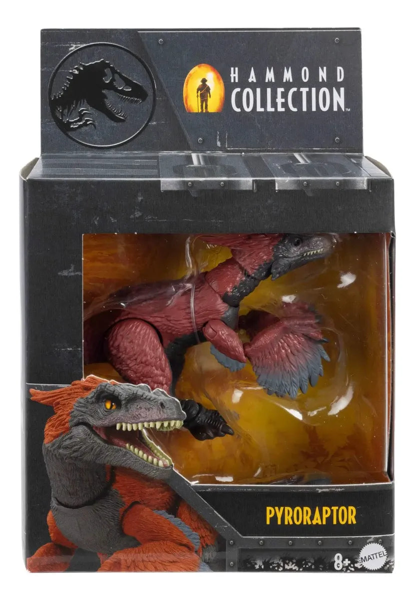 Mattel Jurassic World Hammond Collection Pyroraptor – Figura de Colección 21 cm