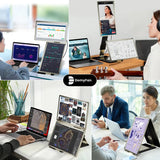 Extensor De Pantalla Para Portátil Domyfan 15.6 Pulgadas Fhd