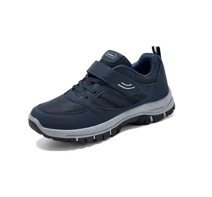 Zapatillas de correr con cierre de velcro para hombre, cómodas, transpirables.