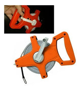 Huincha Cinta Metrica 100 Metros Para Medir Con Manilla