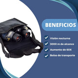 Binoculares Profesionales 60x60 Caza Binocular 1000m Pro Color Azul