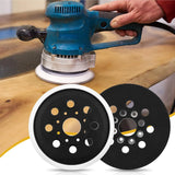 2 Plato Base Lijadora Velcro Compatible Para Bosch Gex125 Negro