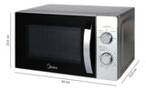 Horno Microondas 20 Litros Midea Mmp-20NCJ9