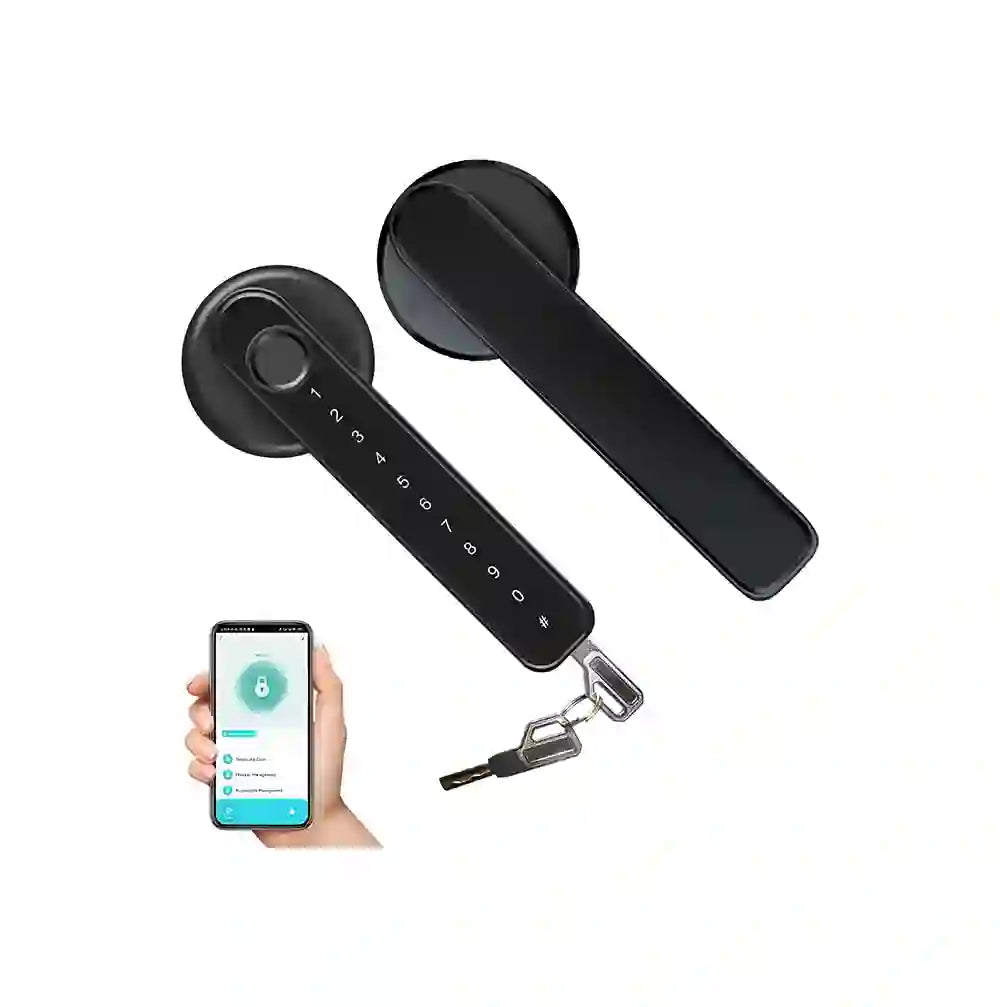 Cerradura De Puerta Inteligente Con Huella Digital Xenocam