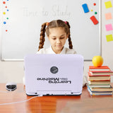 Computador Educativo Infantil LESHITIAN 80 Modos de Aprendizaje | Laptop Interactiva con Mouse | +5 Años IDIOMA INGLÉS
