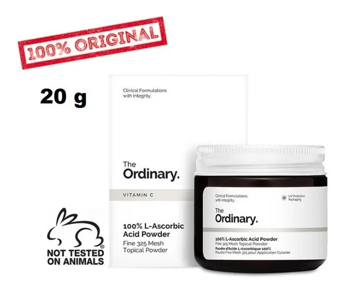 The Ordinary. 100% Vitamina C En Polvo (Ácido L- Ascórbico)