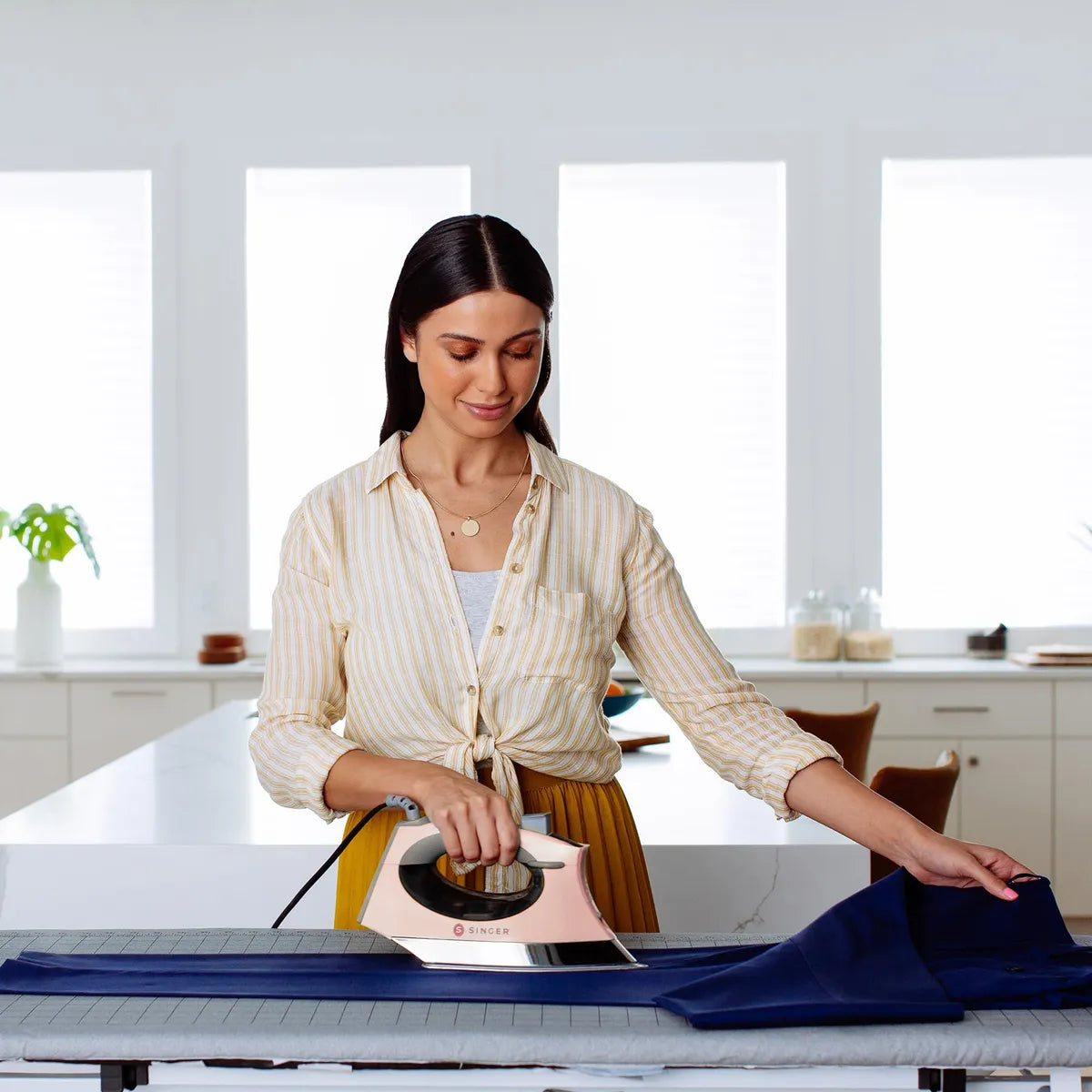 Steam Iron Singer Steamcraft 1700w 300ml Tank Pink