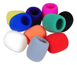 10 Piezas Esponja Protectora Para Micrófono De Mano