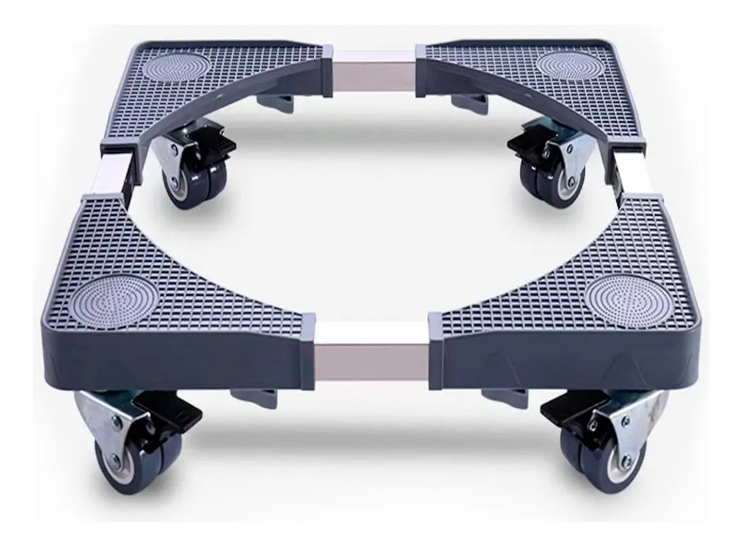 Base Ajustable Multiuso Ruedas Cocina, Refrigerador, Lavadora