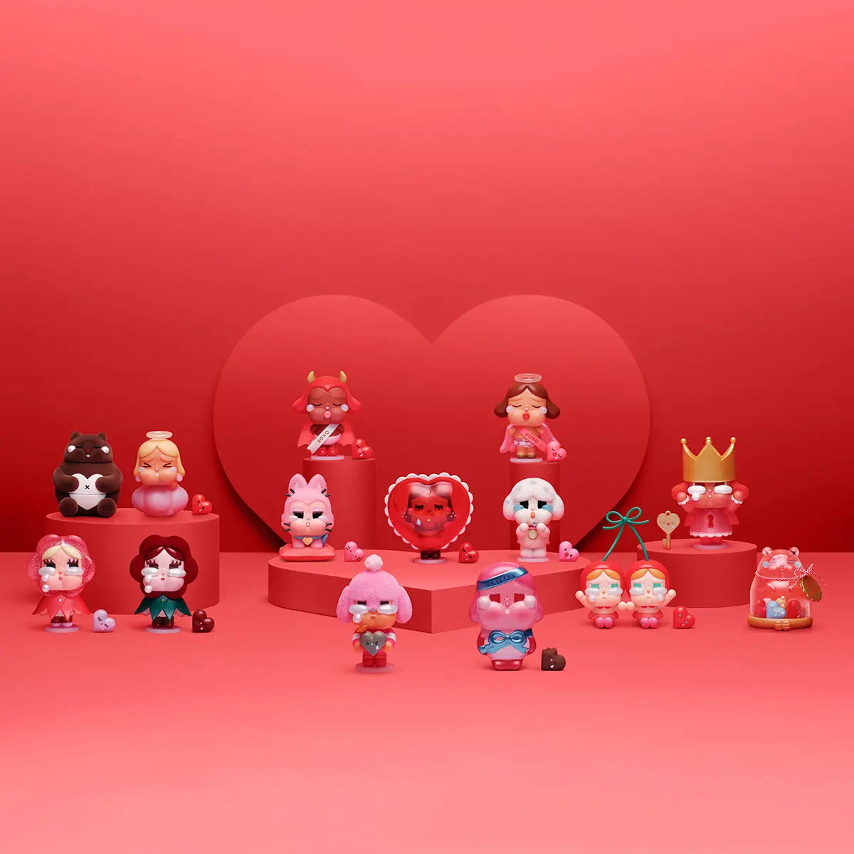 POP MART CRYBABY Crying For Love – Figura Coleccionable