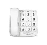 Teléfono Tyler Tbbp-4-wh para personas mayores con altavoz