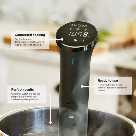 Sous Vide Precision Cooker Anova Culinary Nano 2.0 | Cocción de Precisión Inteligente Bluetooth 110V