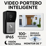 Video Portero Impermeable Mas Pantalla Lcd 7'' Y Accesorios