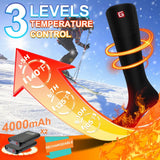 Calcetines Térmicos Eléctricos Recargables SVPRO para Invierno y Esquí