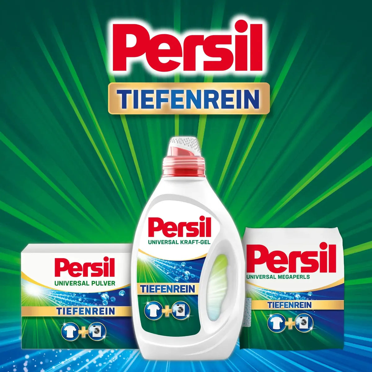Detergente para Ropa Persil Universal Megaperls 1,12 kg | 16 Lavados | Nuevo Sellado