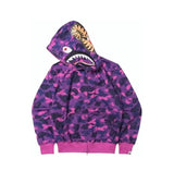 Poleron Hoodie Camuflaje capucha Tiburon