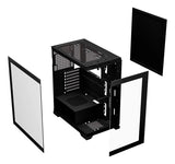 Gabinete Kronos Crystal Black RGB ATX, Panel Vidrio, USB 3.0