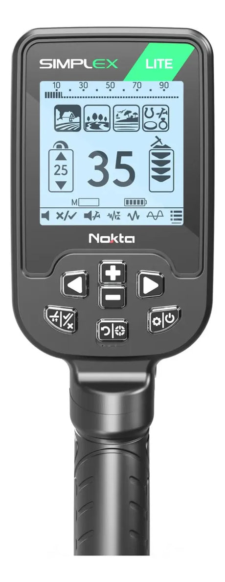 Detector De Metales Nokta Simplex Lite Con Bobina Impermeable