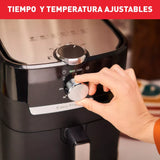 Freidora De Aire Easy Fry & Grill Mecánica Color Negro Moulinex