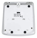Teléfono Tyler Tbbp-4-wh para personas mayores con altavoz