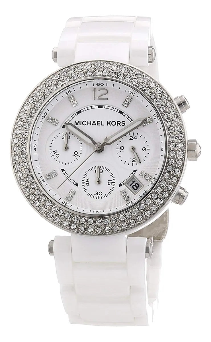 Reloj Michael Kors Parker Mk5848 De Acero Inox. para mujer