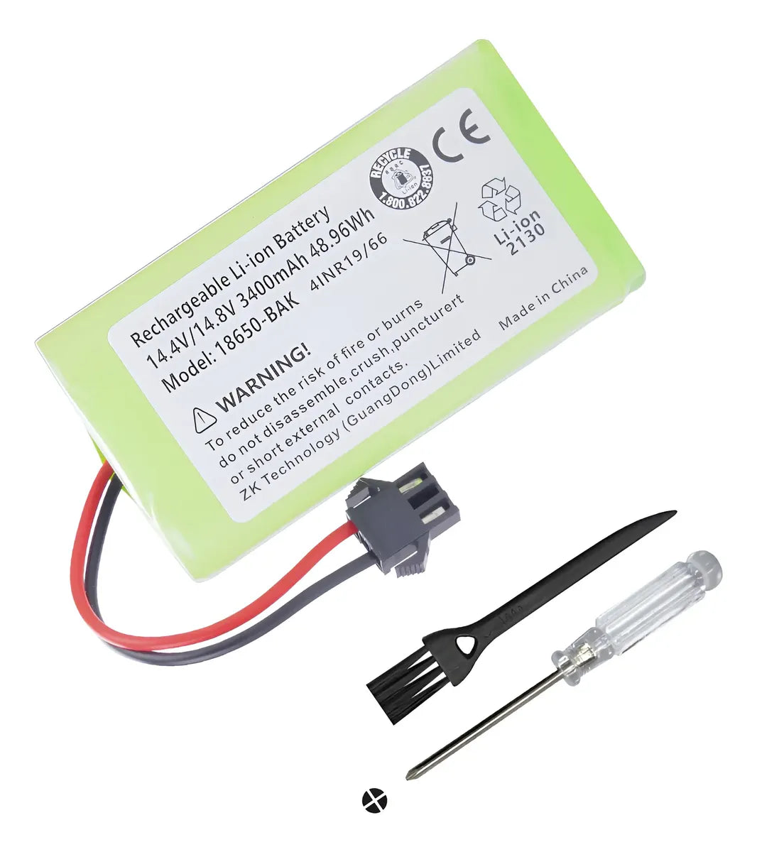 Batería de Repuesto para Eufy RoboVac 11, 11S, 30, 30C, 15C, 15T | 14.4V Li-Ion