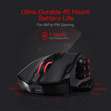 Mouse Gamer Redragon M913, Inalámbrico, 16 Botones, Negro