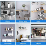 2 Bisagras Soporte Plegable Para Estante, Acero Inoxidable