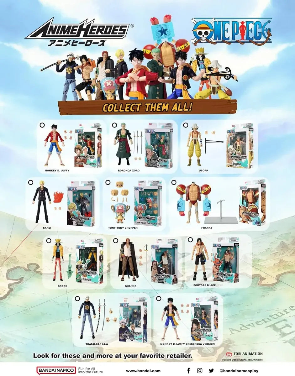 Figura Anime Heroes One Piece Trafalgar Law