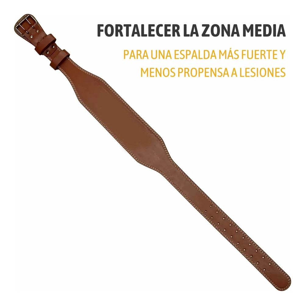 Cinturón De Levantamiento De Pesas café