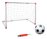 Arco de Fútbol Infantil KPTOYS con Malla, Pelota e Inflador