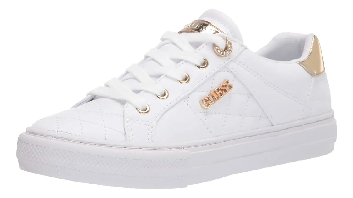 Zapatillas Guess Loven3 Mujer Blanco/Rosa | Estilo Urbano Premium
