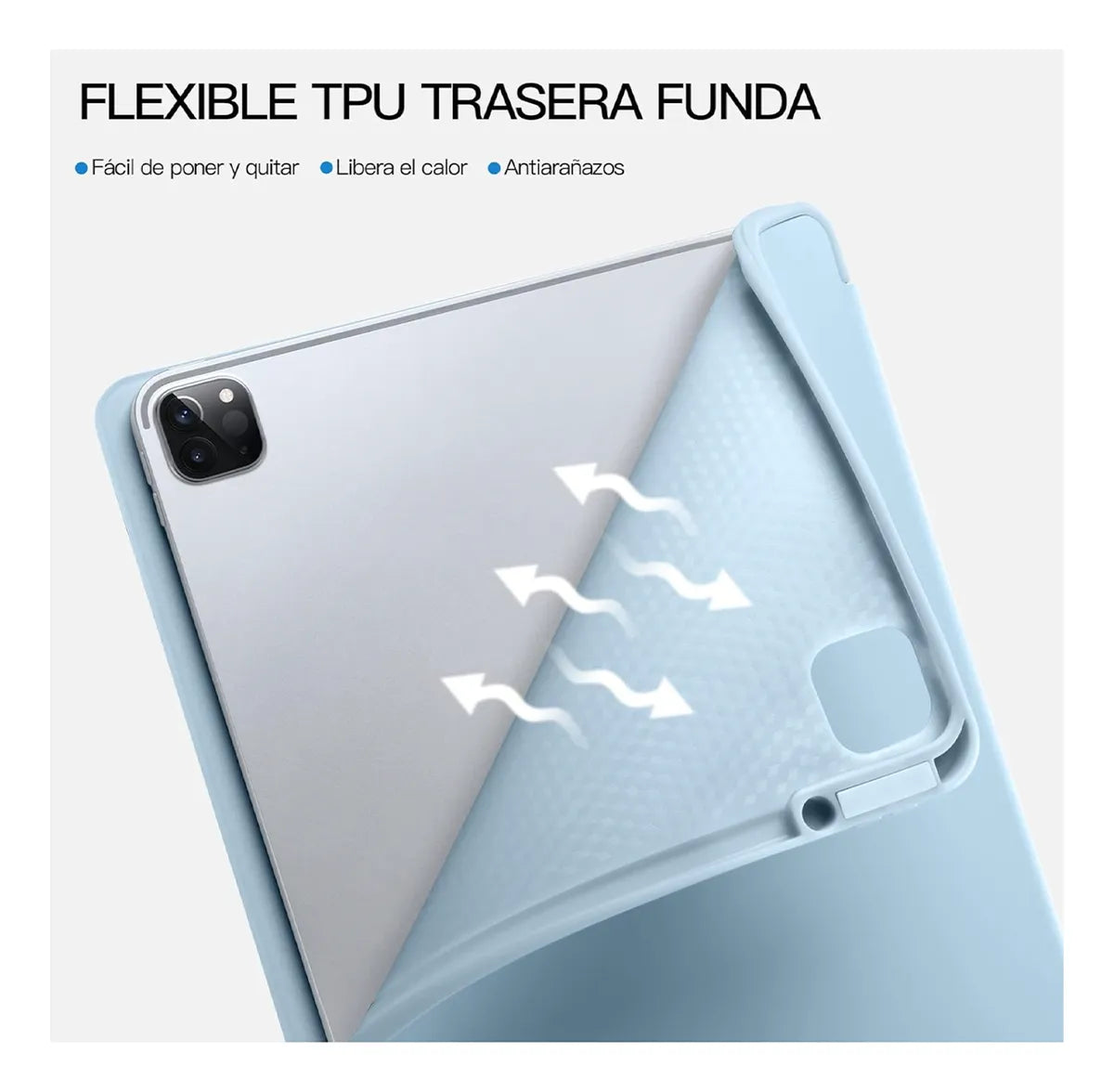 Carcasa Fundas Smart Cover Para iPad Air 13 Pulgadas M2 2024